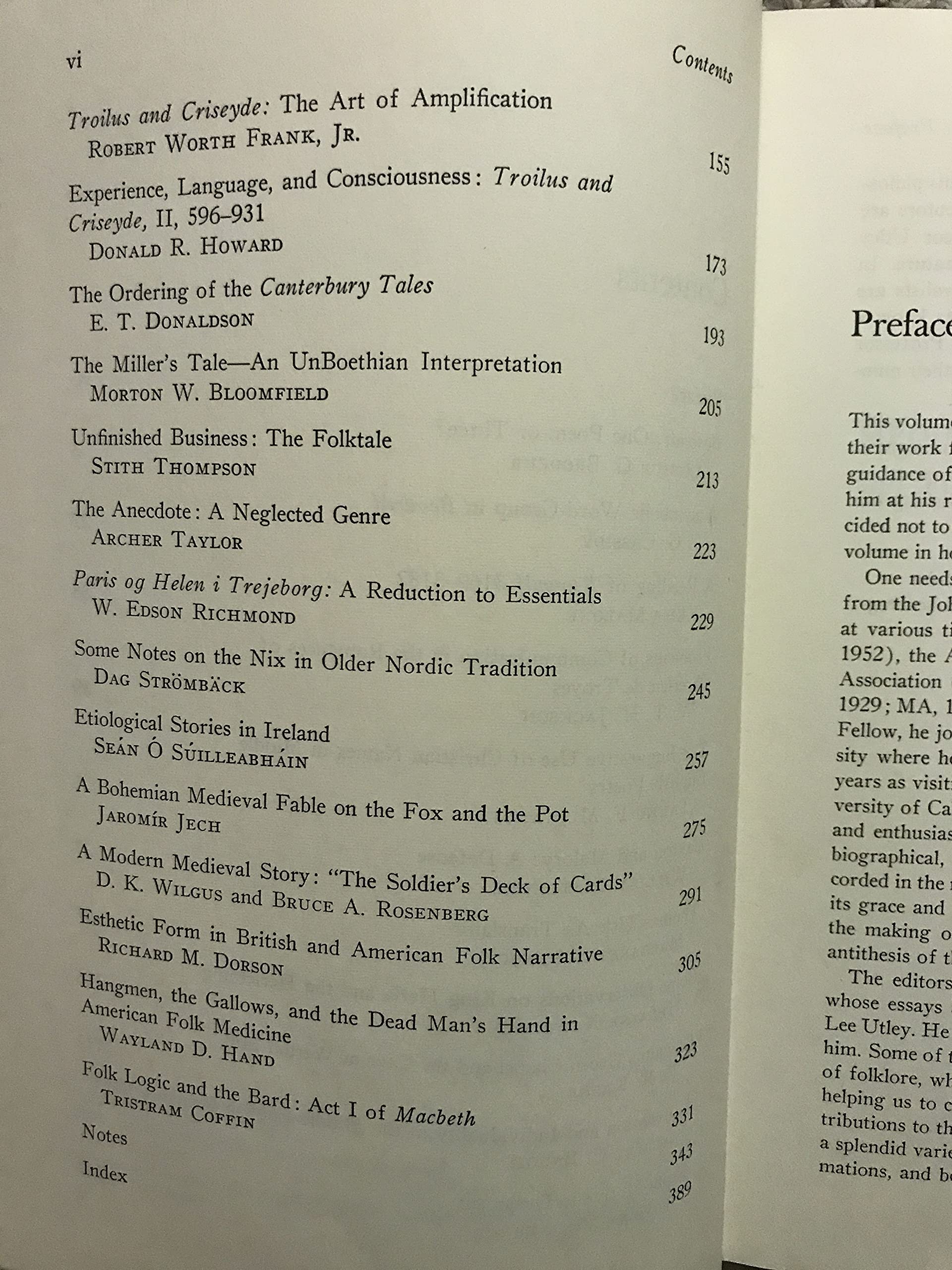 Medieval literature and folklore studies;: Essays in honor of Francis Lee Utley,Used