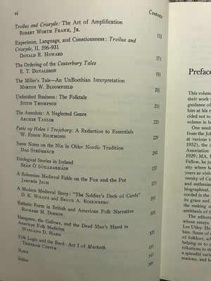 Medieval literature and folklore studies;: Essays in honor of Francis Lee Utley,Used