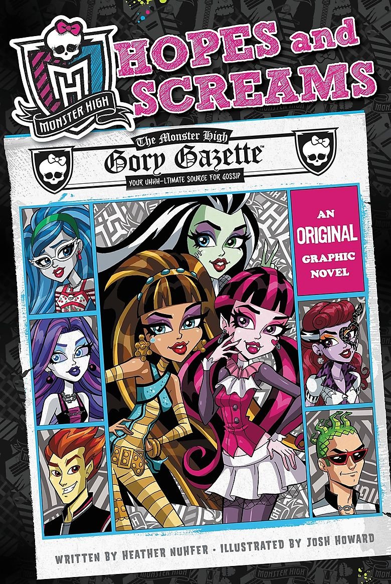 Monster High: Hopes and Screams: An Original Graphic Novel,Used
