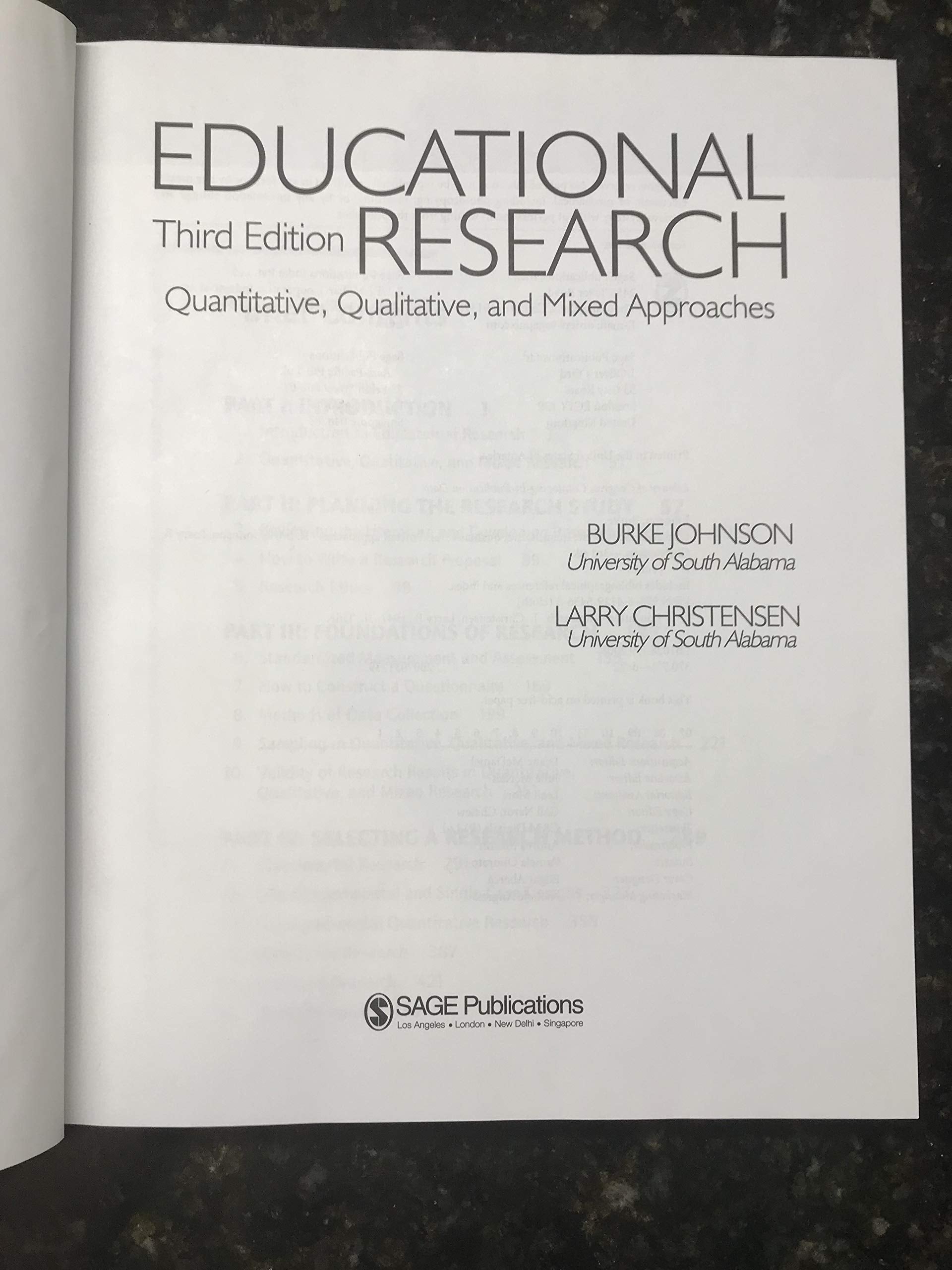 Educational Research: Quantitative, Qualitative, And Mixed Approaches