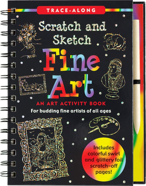 Scratch & Sketch Fine Art (Trace Along),Used