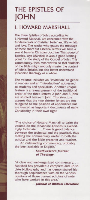 The Epistles of John (The New International Commentary on the New Testament),Used