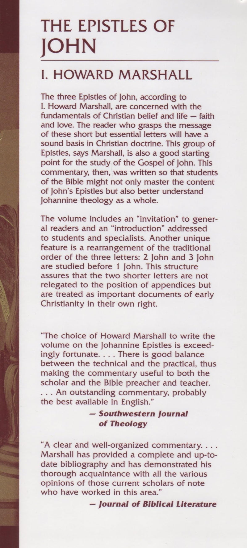 The Epistles of John (The New International Commentary on the New Testament),Used