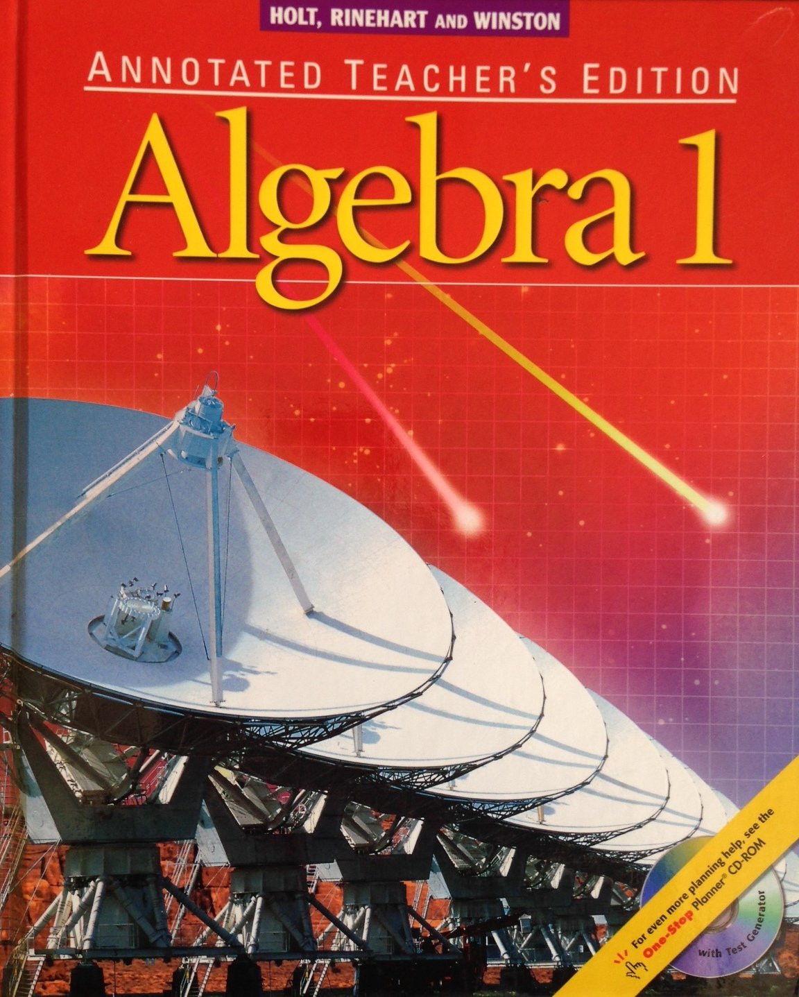 Algebra 1: Annotated Teacher's Edition,Used