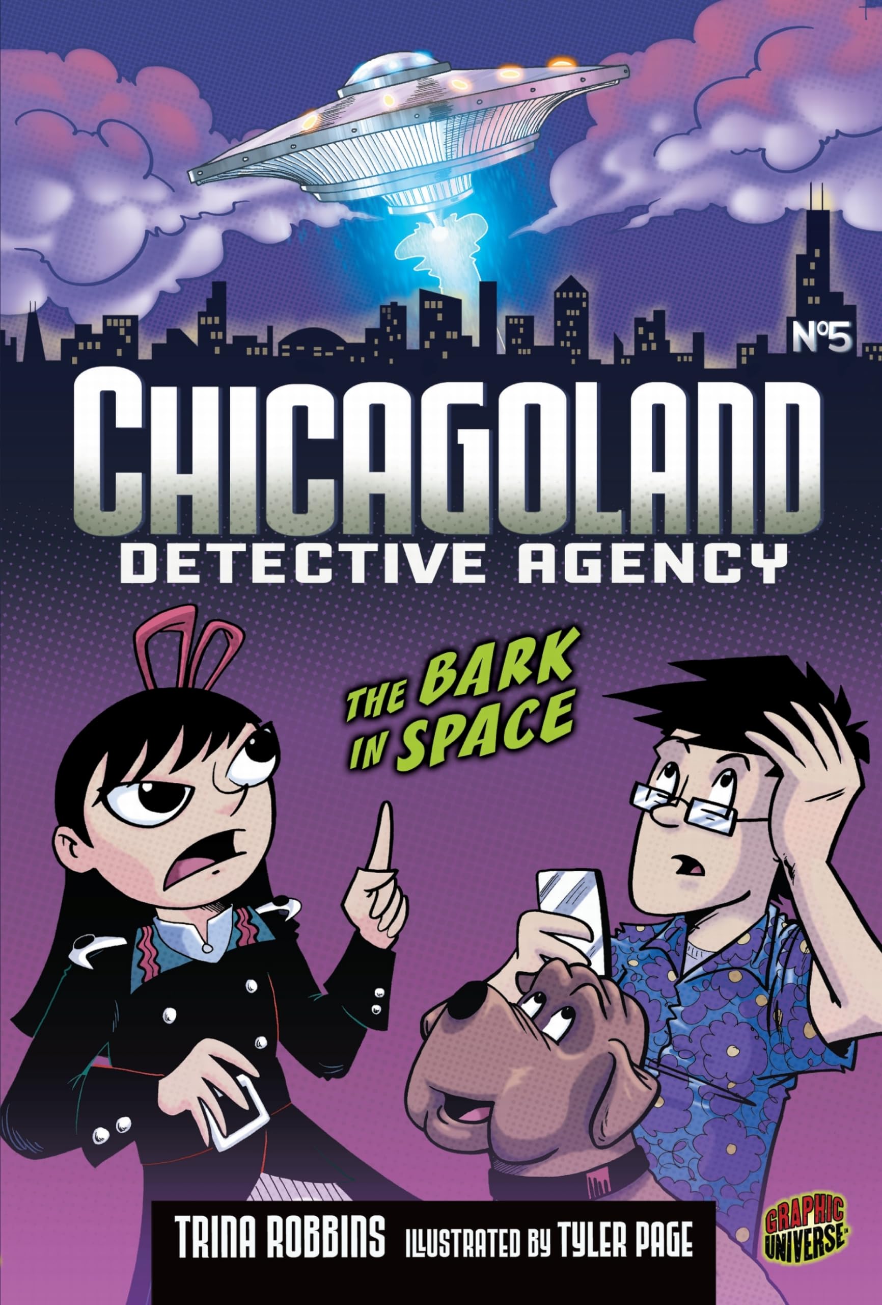 The Bark In Space: Book 5 (Chicagoland Detective Agency),Used