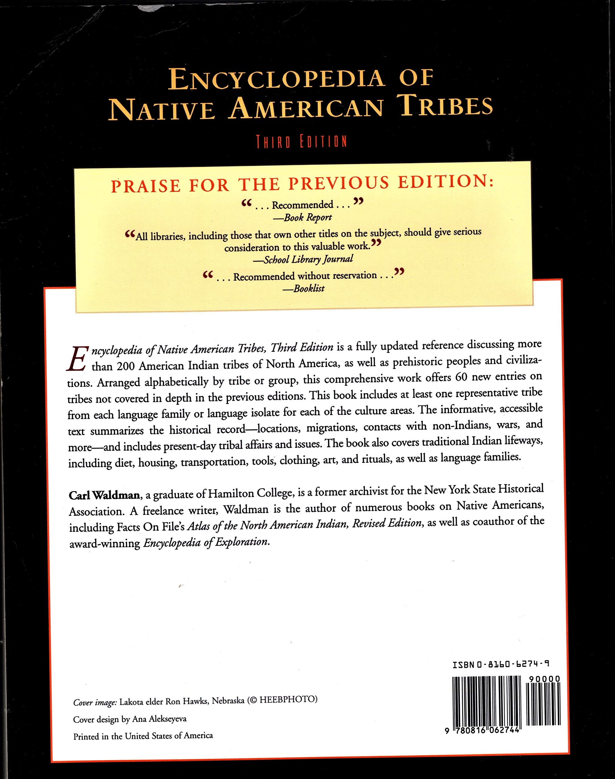 Encyclopedia of Native American Tribes (Facts on File Library of American History),New