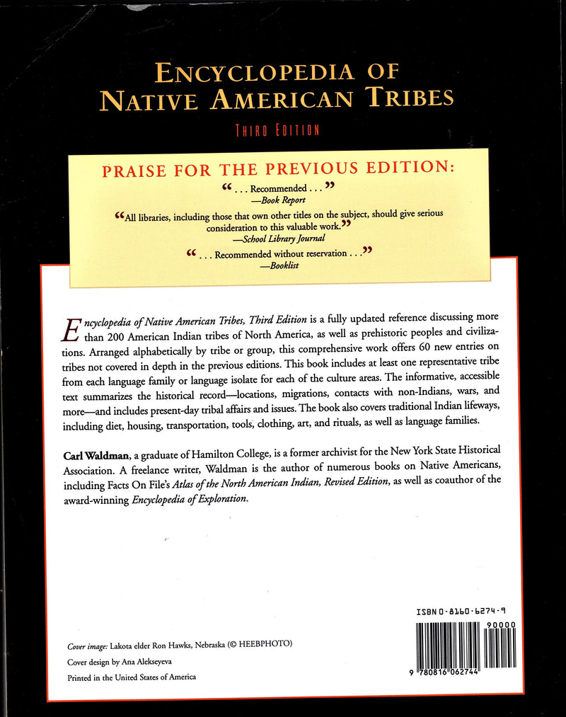 Encyclopedia Of Native American Tribes (Facts On File Library Of American History)