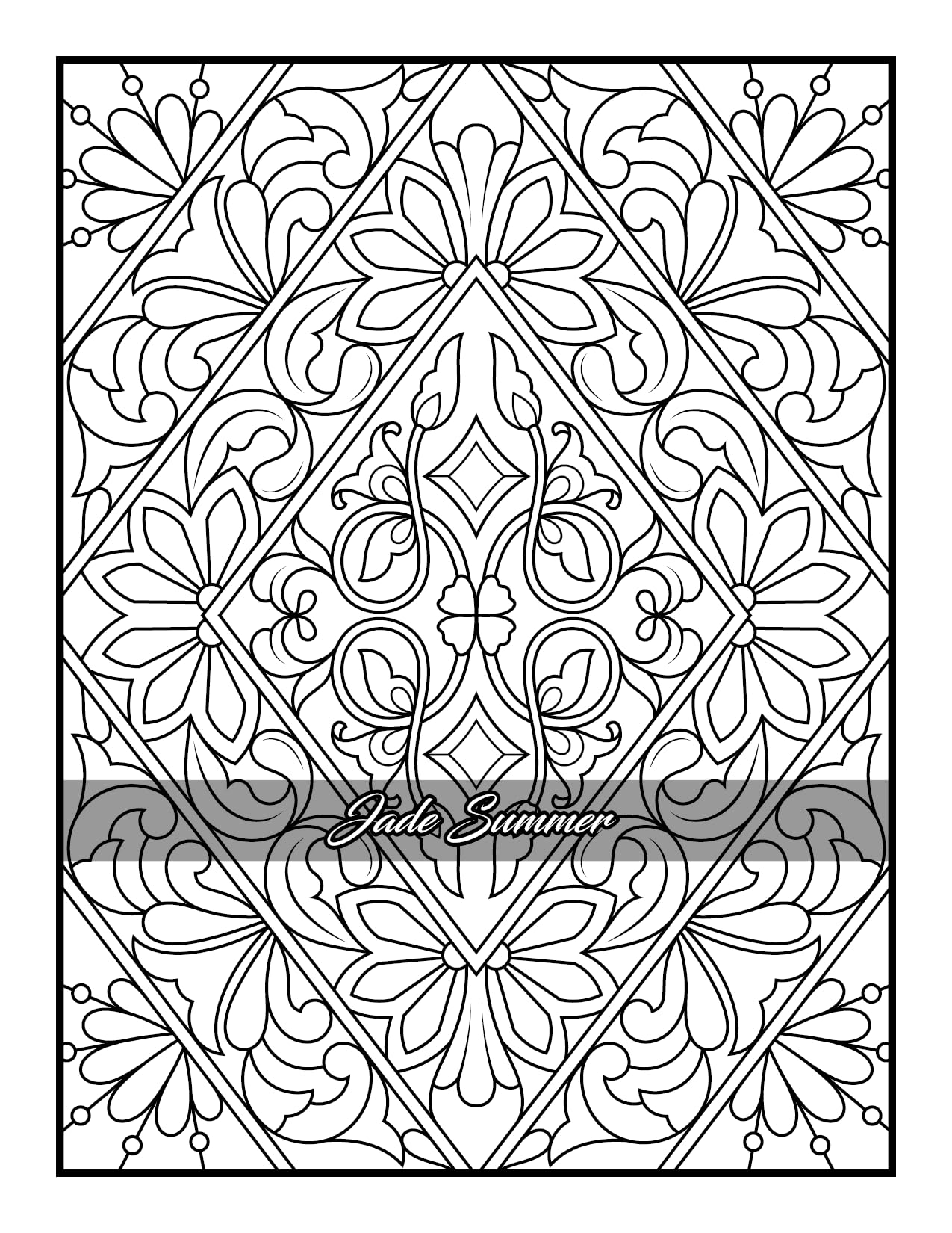 100 Amazing Patterns: An Adult Coloring Book with Fun, Easy, and Relaxing Coloring Pages,New