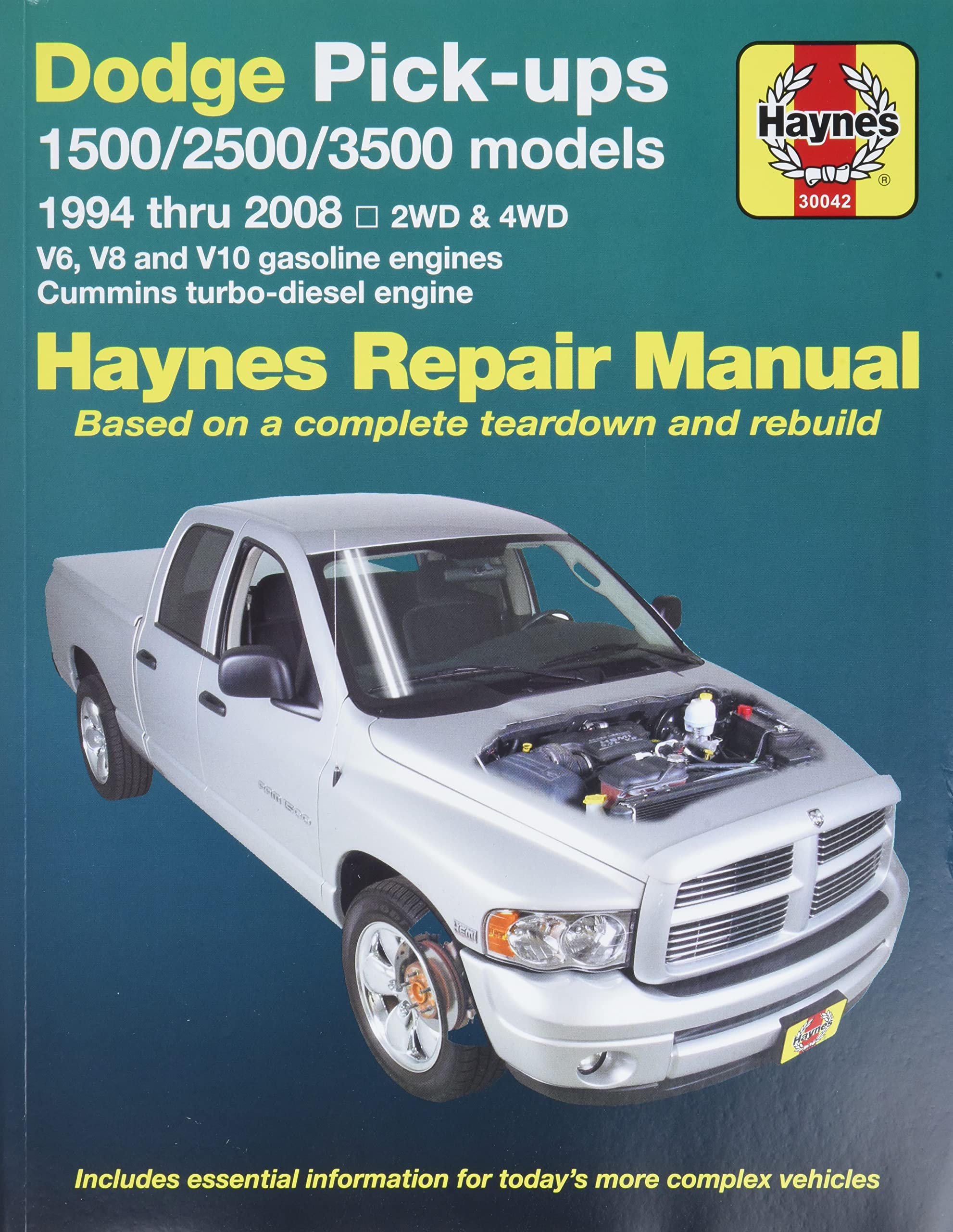 Dodge Pickups 20022005 Full Size Models (Haynes Repair Manuals),Used