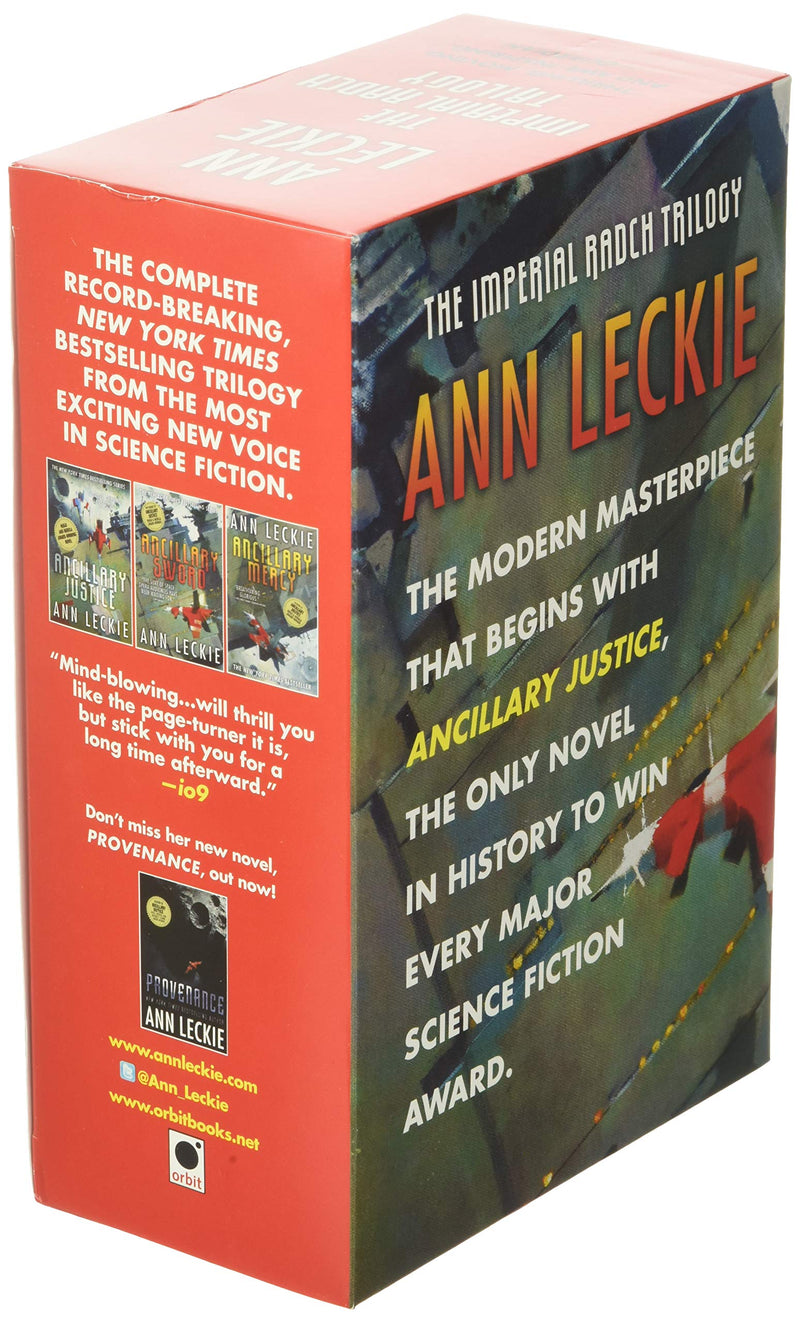 The Imperial Radch Boxed Trilogy: Ancillary Justice, Ancillary Sword, And Ancillary Mercy (The Imperial Radch Trilogy),Used