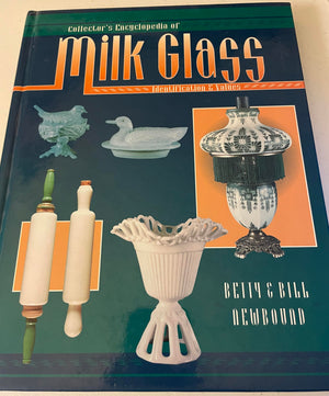 Collectors Encyclopedia Of Milk Glass Identification/Values,Used