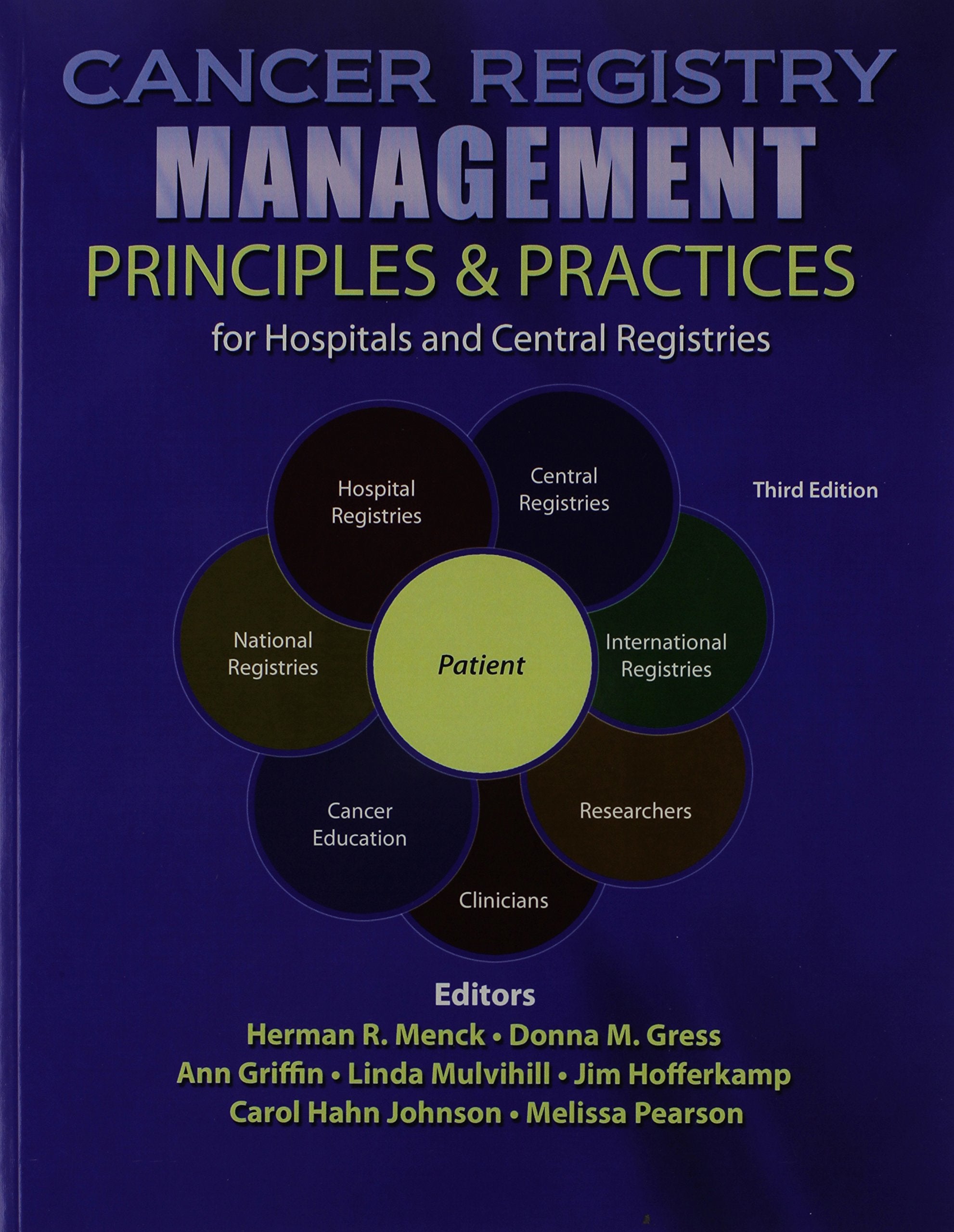 Cancer Registry Management: Principles AND Practices for Hospitals and Central Registries,Used