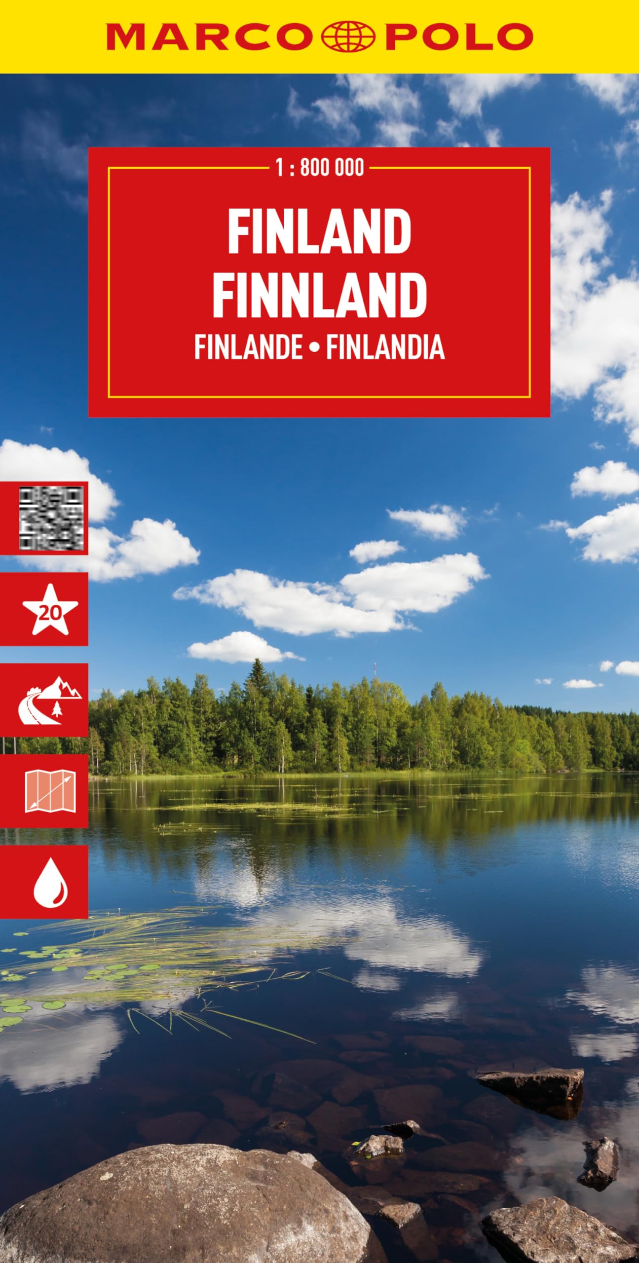 Finland Marco Polo Map