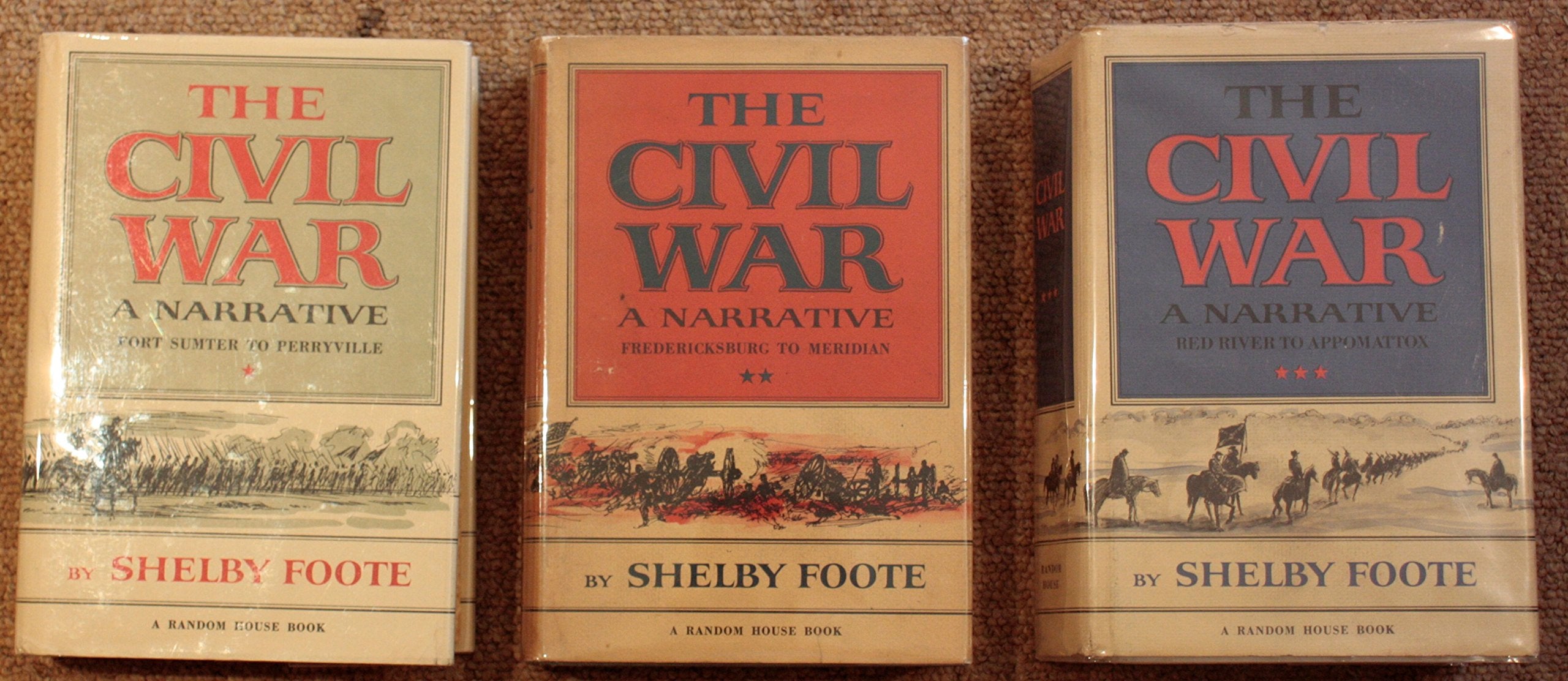 The Civil War: A Narrative: Red River to Appomattox,Used