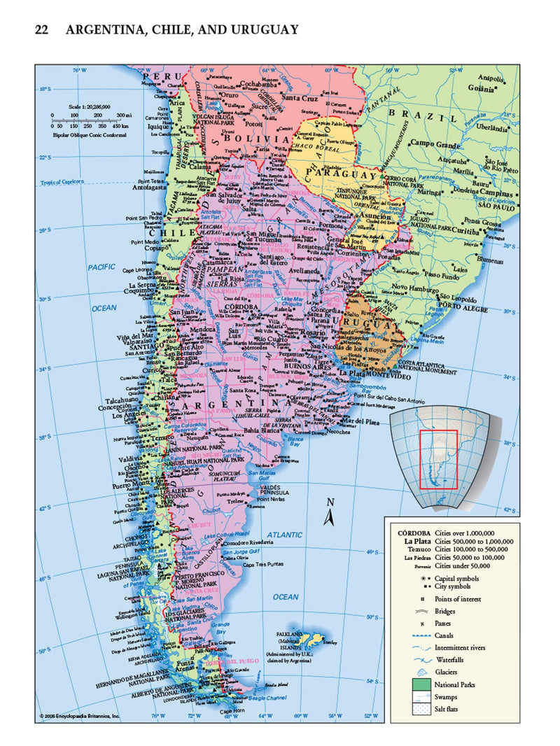 MerriamWebsters Notebook Atlas,Used