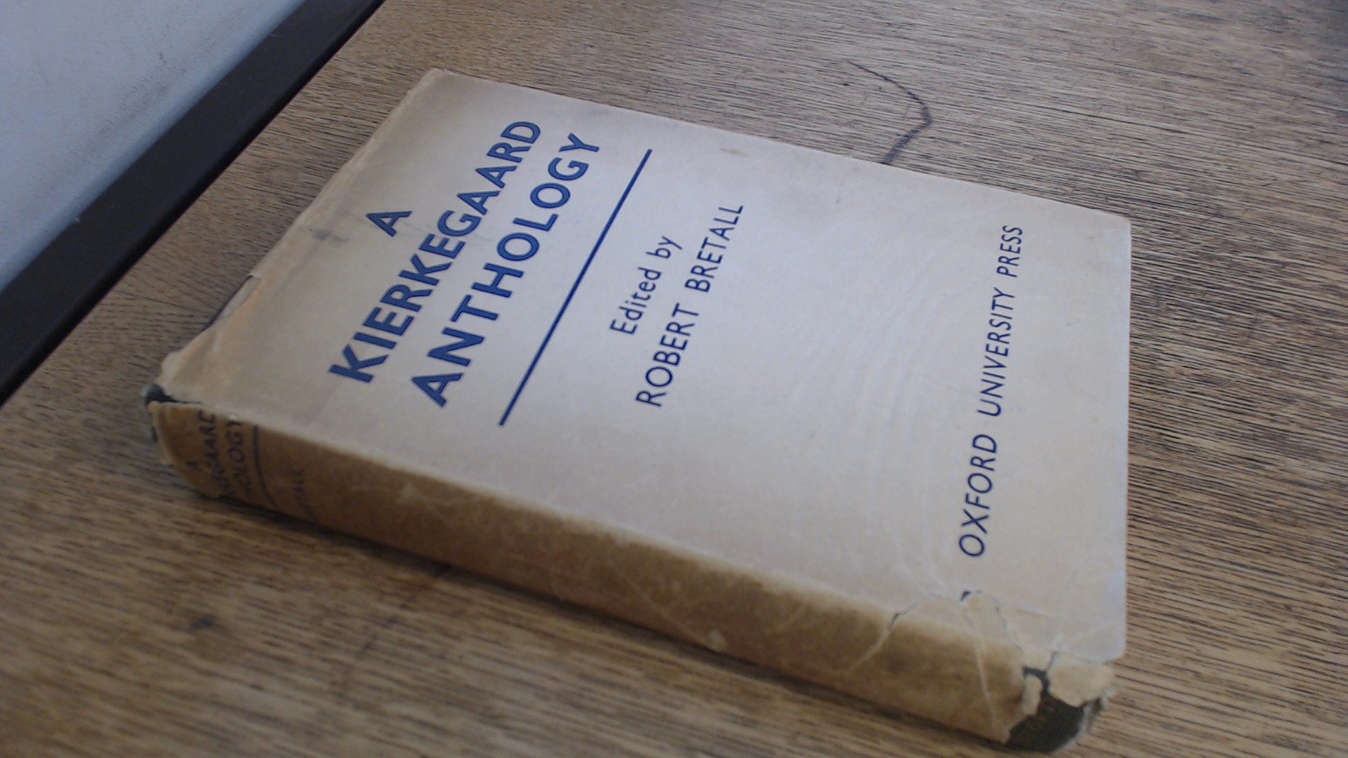 Kierkegaard Anthology,Used