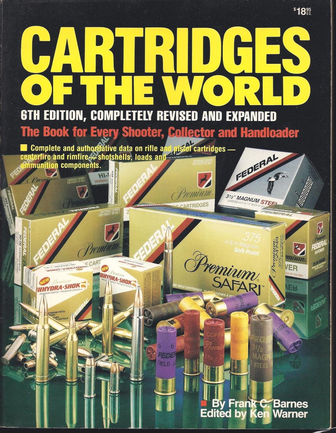 Cartridges of the World, 6th Edition,Used