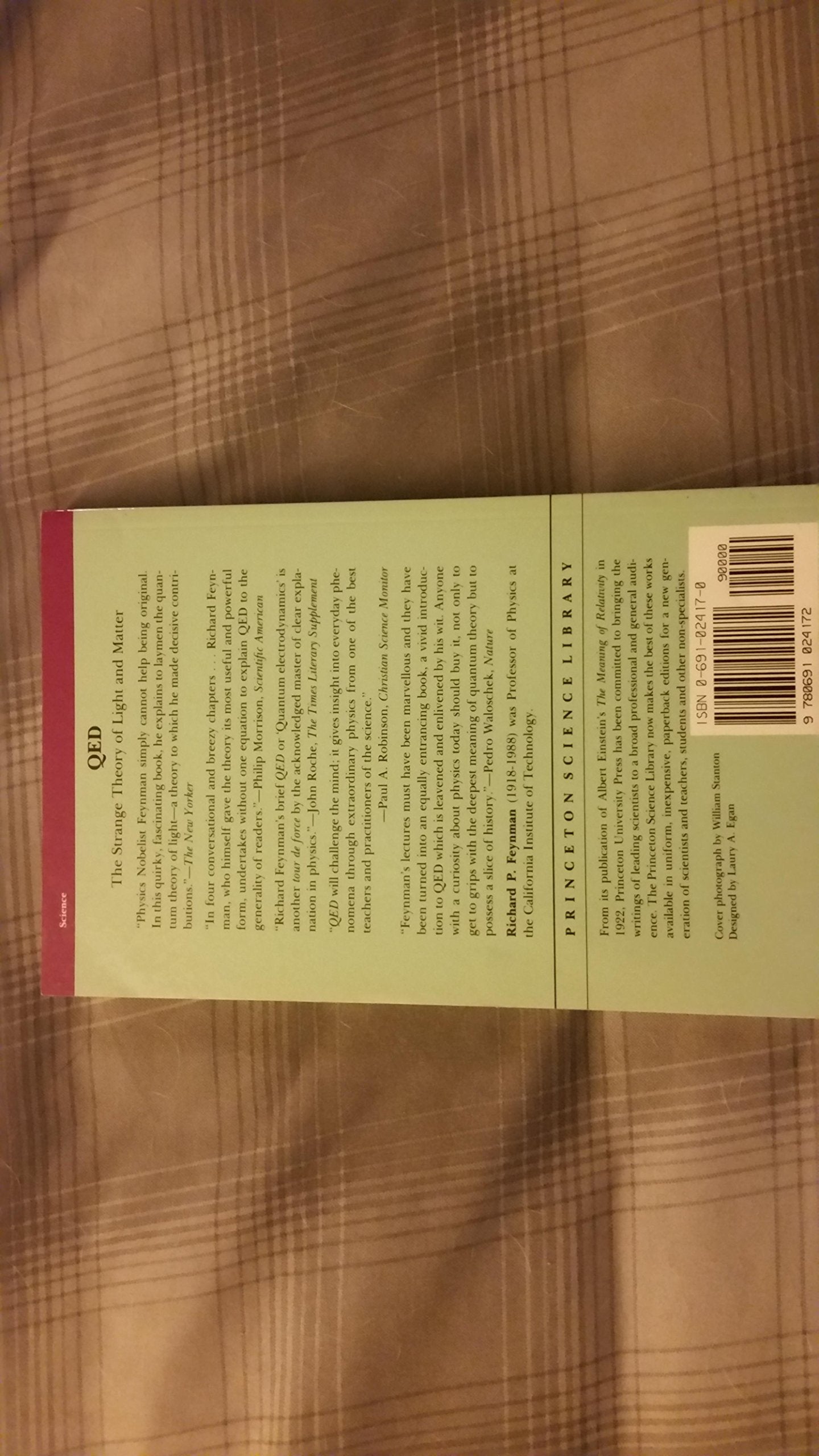 QED: The Strange Theory of Light and Matter,New