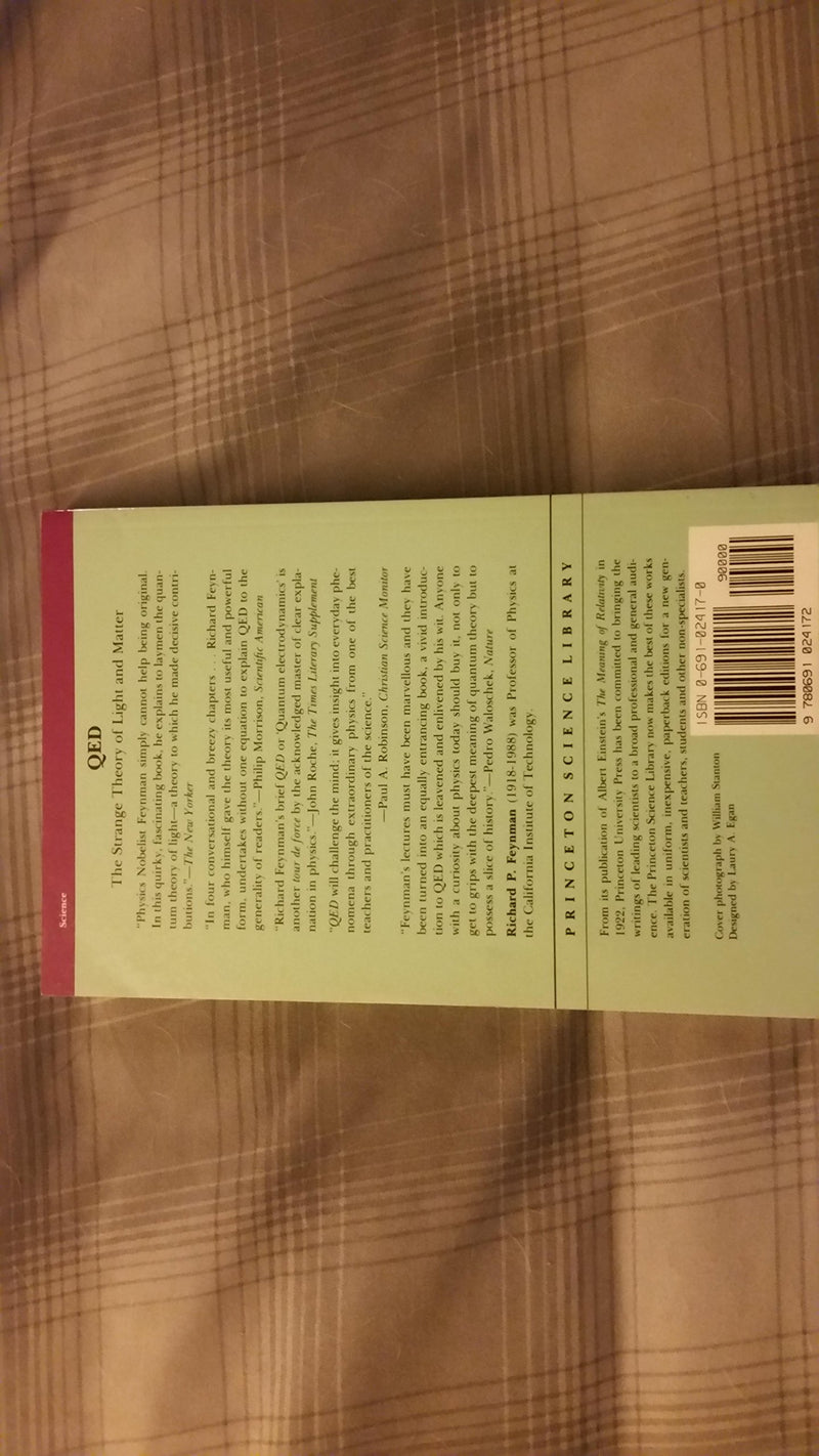 QED: The Strange Theory of Light and Matter,New