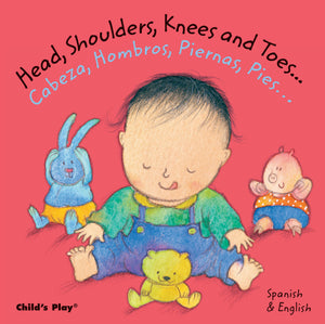 Head, Shoulders, Knees and Toes/Cabeza, Hombros, Piernas, Pies (Dual Language Baby Board Books English/Spanish) (Spanish and En,Used