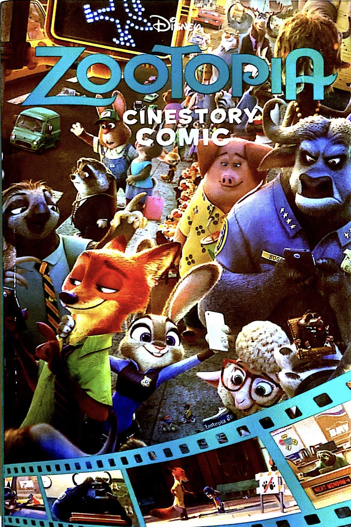Disney Zootopia Cinestory Comic