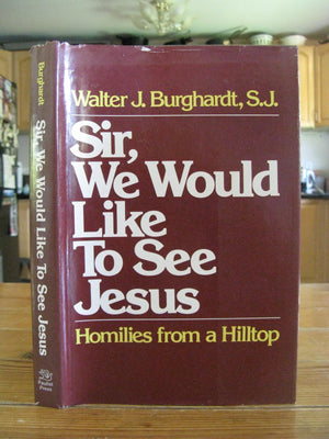 Sir, we would like to see Jesus: Homilies from a hilltop,Used