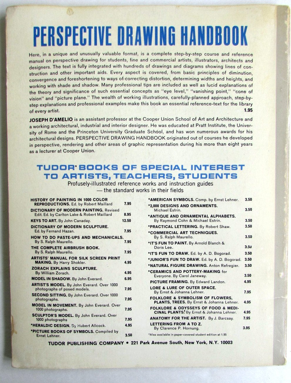 Perspective Drawing Handbook.,Used