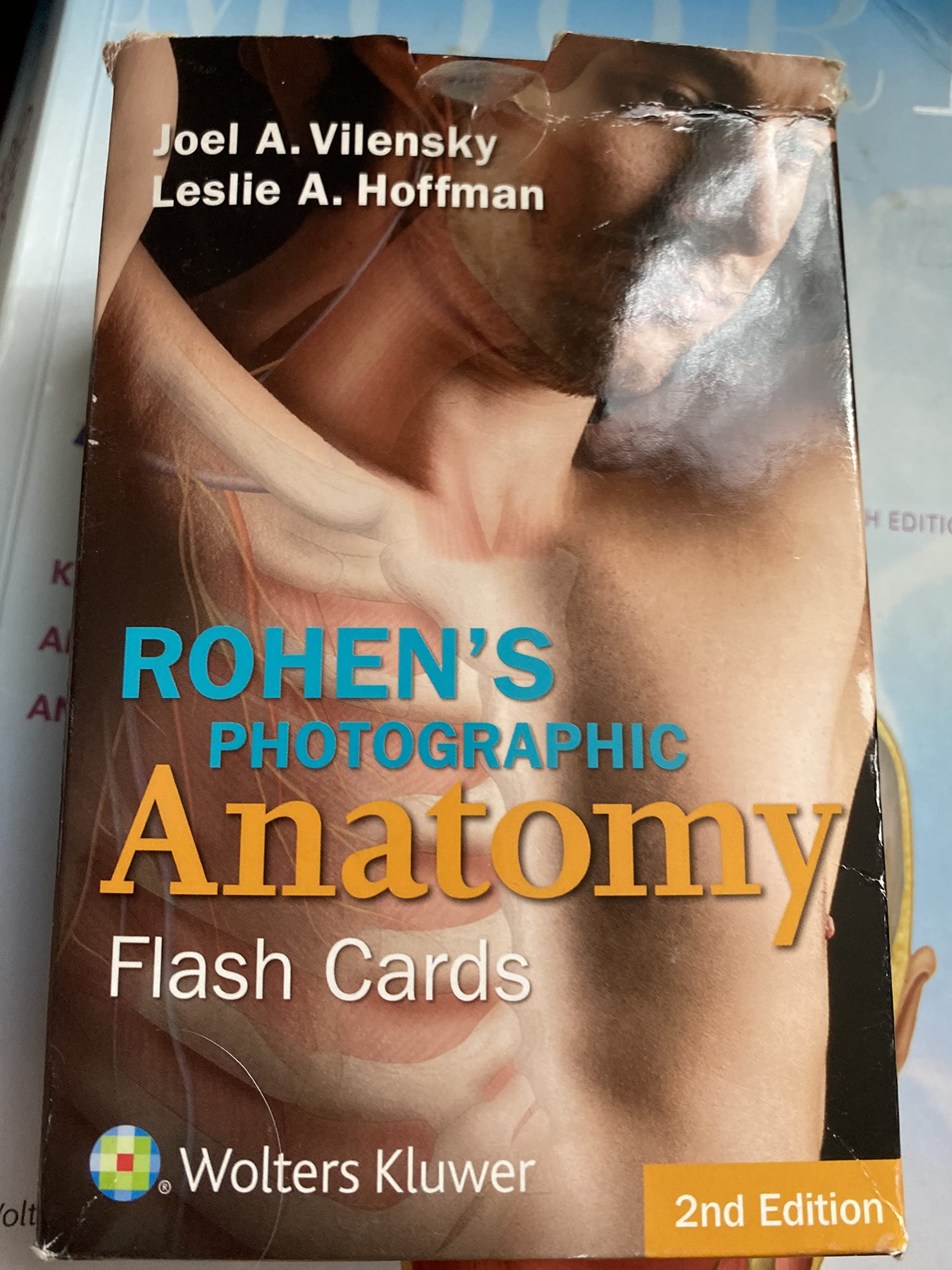 Rohen's Photographic Anatomy Flash Cards,Used