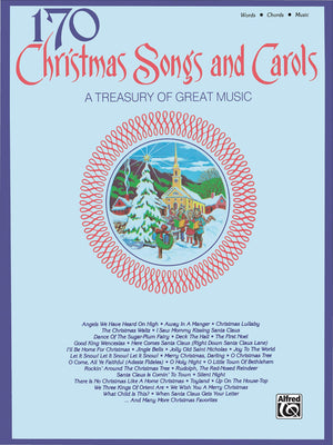 170 Christmas Songs and Carols: Piano/Vocal/Chords,New