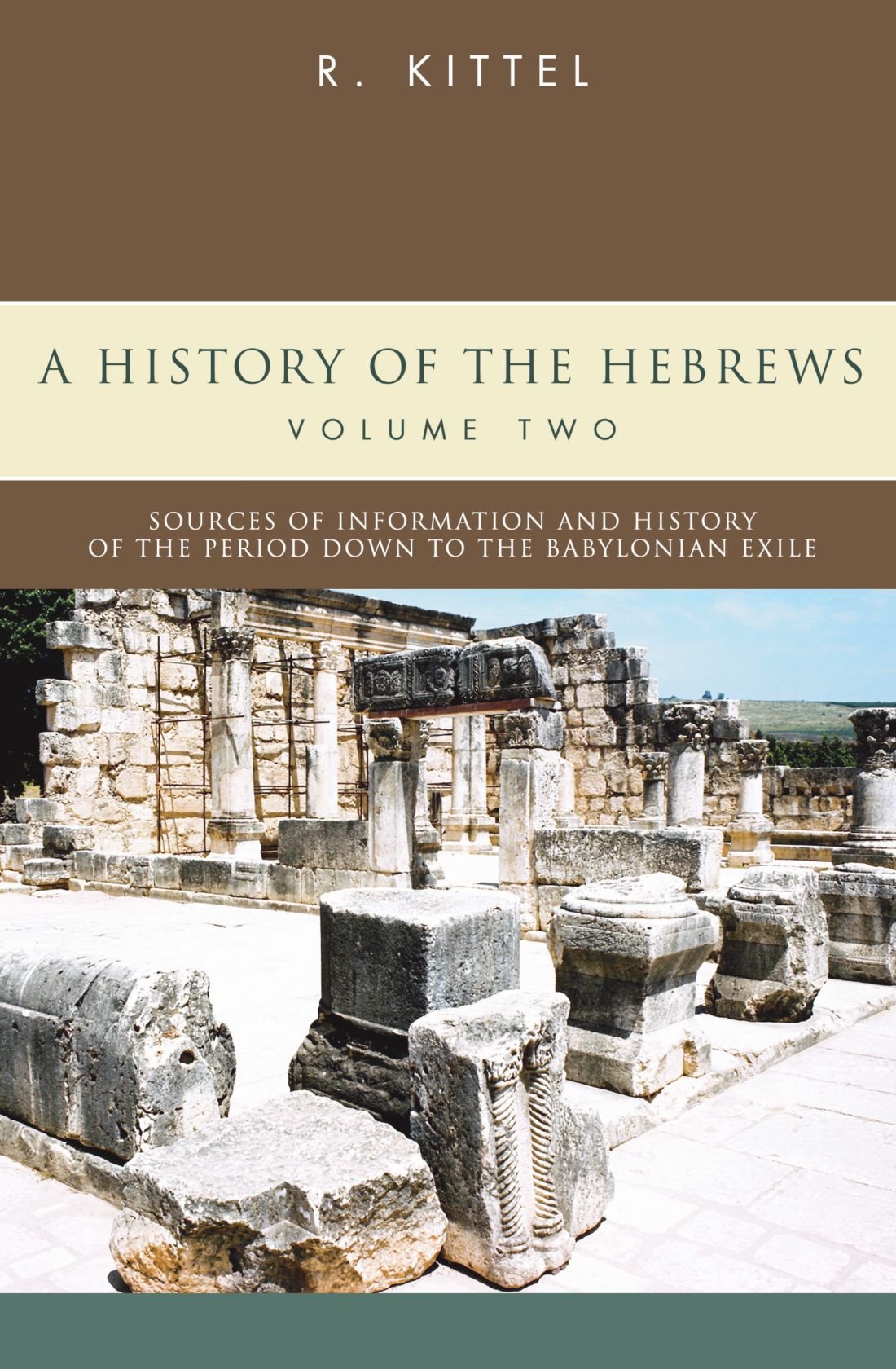 A History Of The Hebrews: In Two Volumes,New