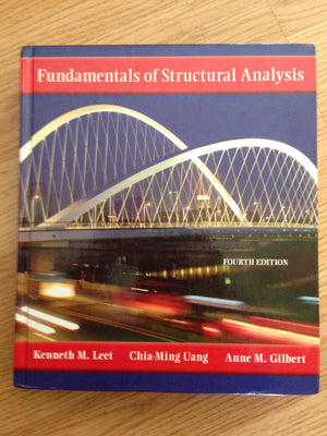 Fundamentals of Structural Analysis,Used