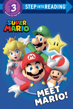 Super Mario: Meet Mario! (Nintendo) (Step Into Reading)-new
