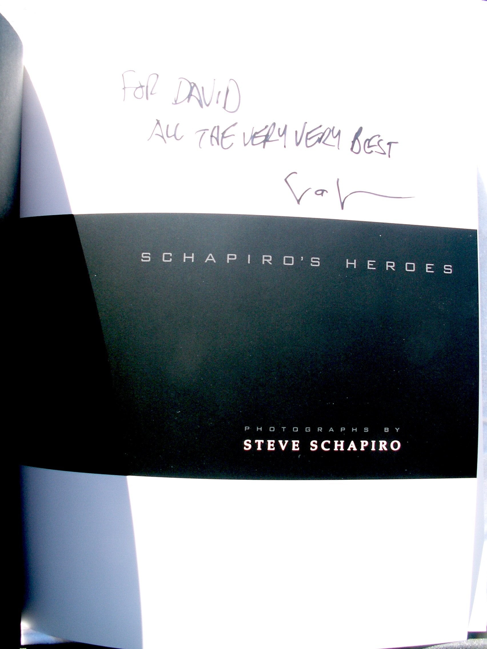 Schapiro's Heroes,Used