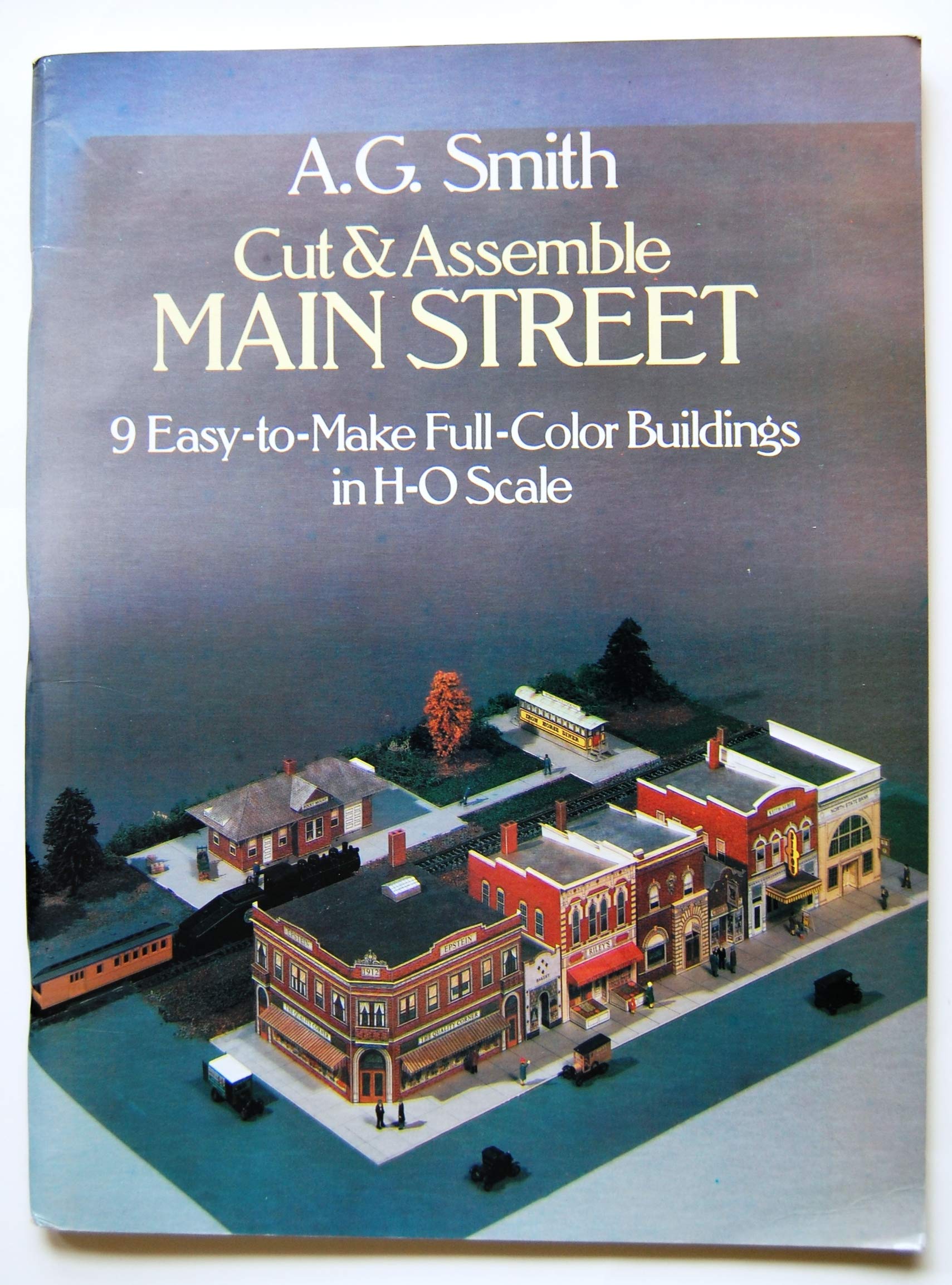 Cut And Assemble Main Street: Nine Easytomake Fullcolor Buildings In Ho Scale