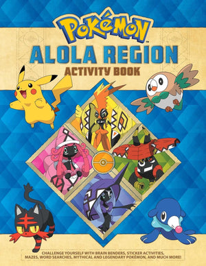 Pokmon Alola Region Activity Book,Used