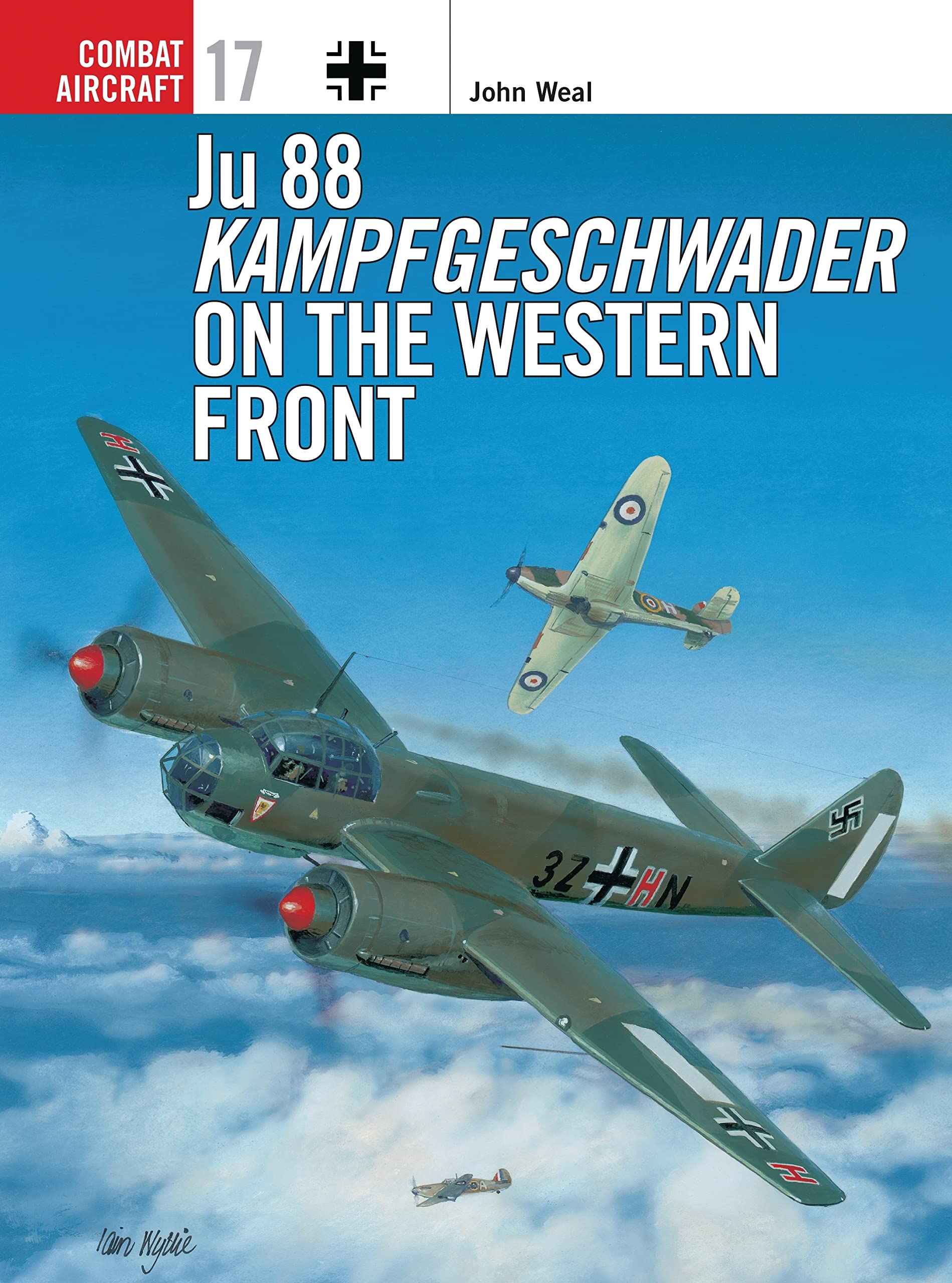 Ju 88 Kampfgeschwader On The Western Front (Osprey Combat Aircraft 17),New