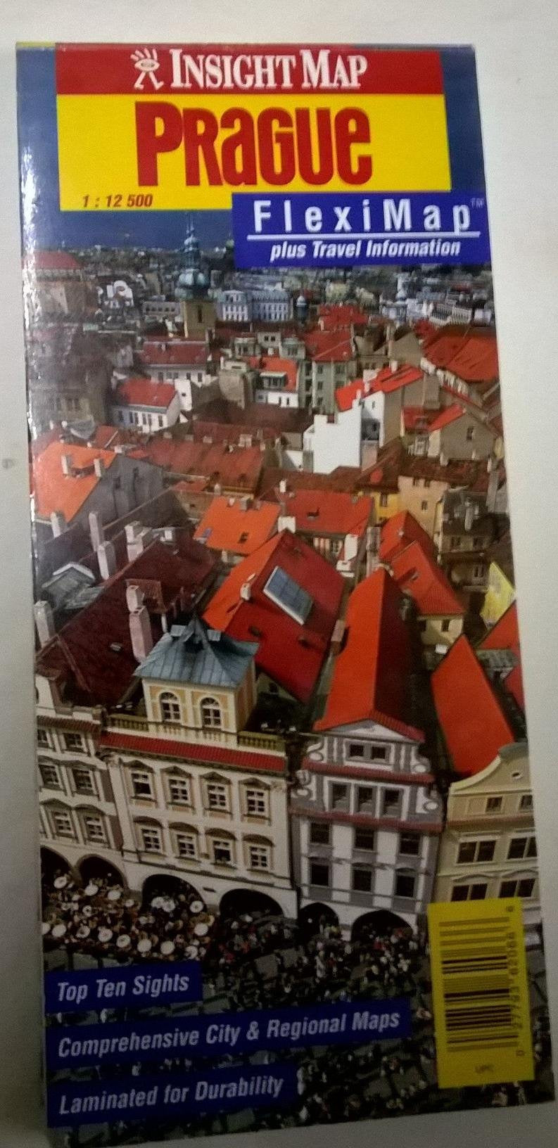 Insight Map Prague : Fleximap Plus Travel Information,Used