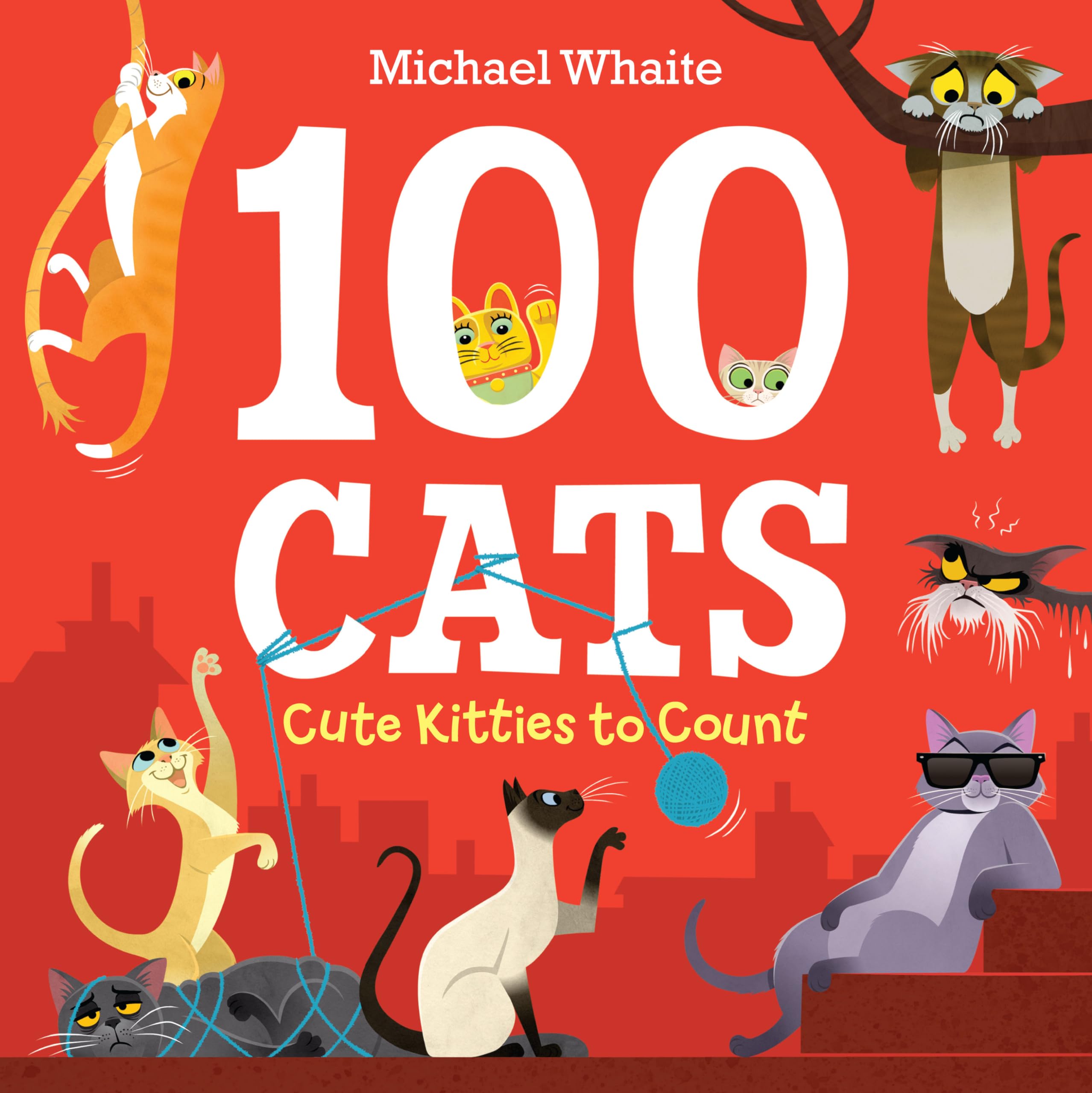 100 Cats: Cute Kitties to Count,New