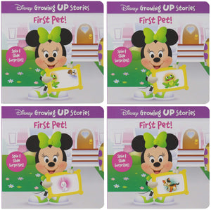 Disney Growing Up Stories with Minnie Mouse  First Pet!  Spin& Slide Surprise!  PI Kids,Used