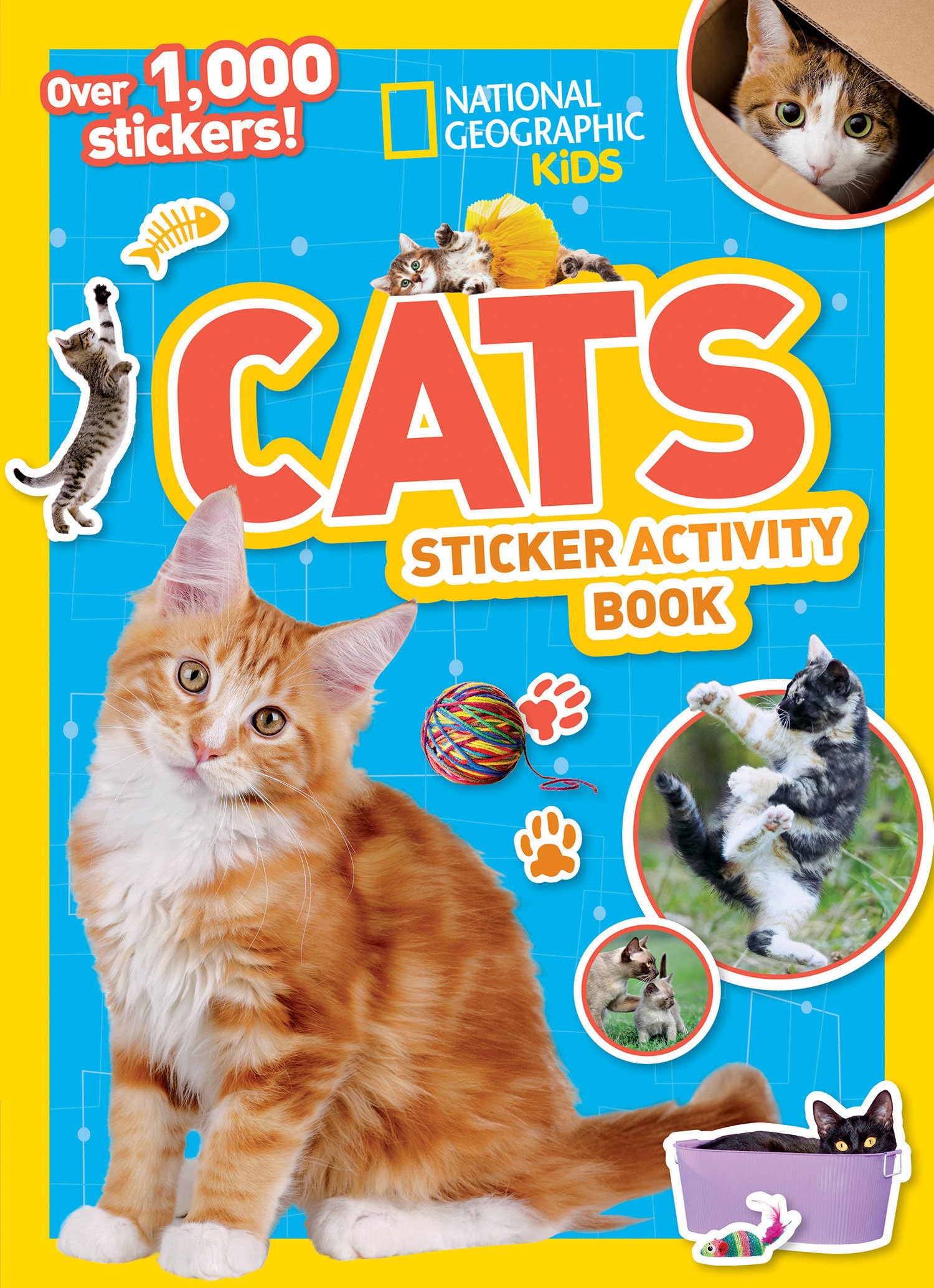 National Geographic Kids Cats Sticker Activity Book (NG Sticker Activity Books),New