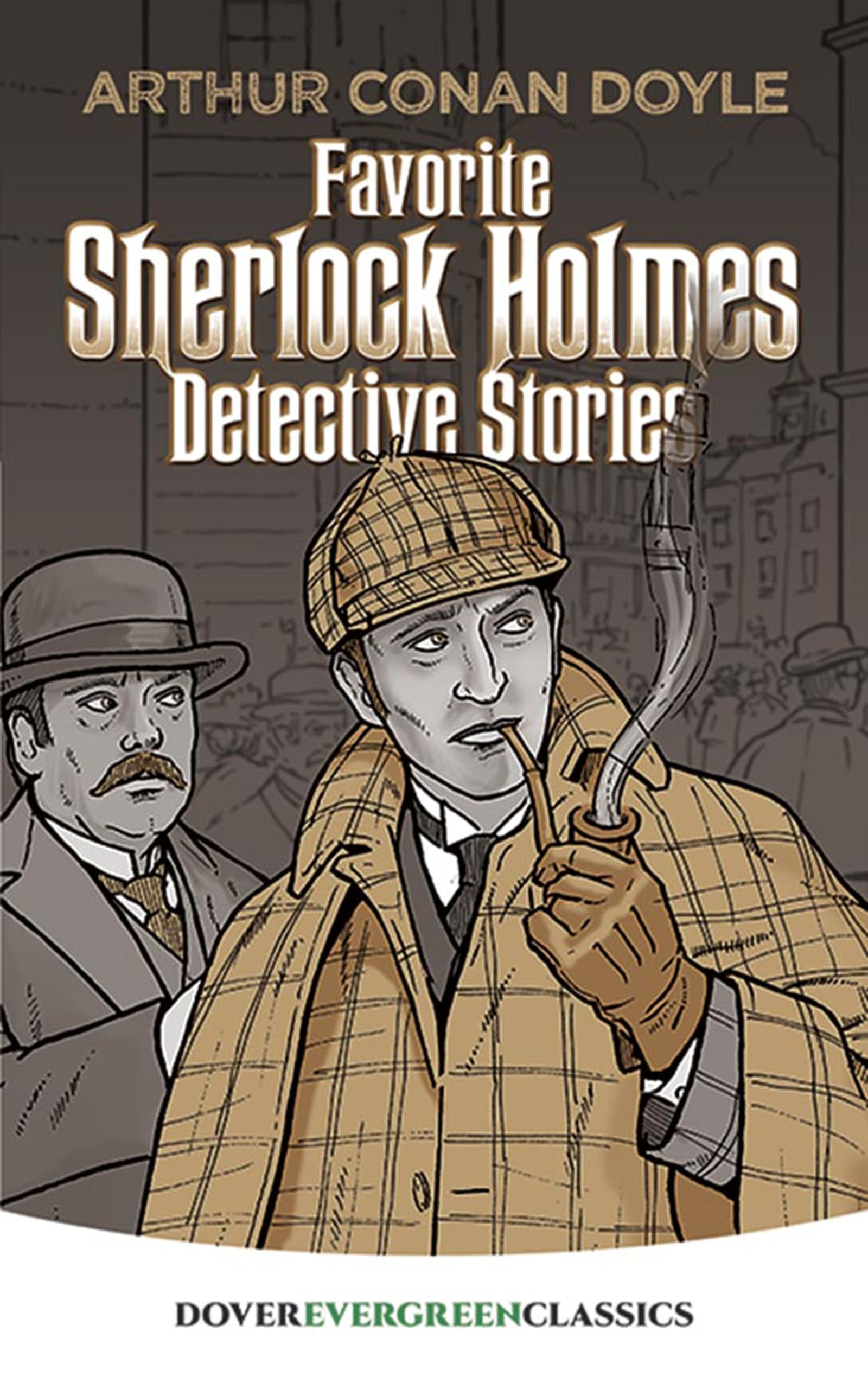 Favorite Sherlock Holmes Detective Stories (Dover Children'S Evergreen Classics),New