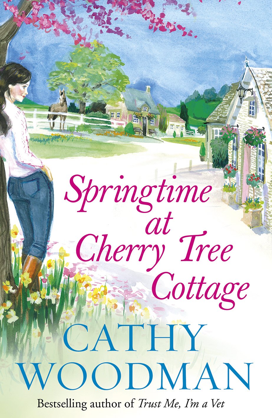 Springtime at Cherry Tree Cottage: (Talyton St George),Used