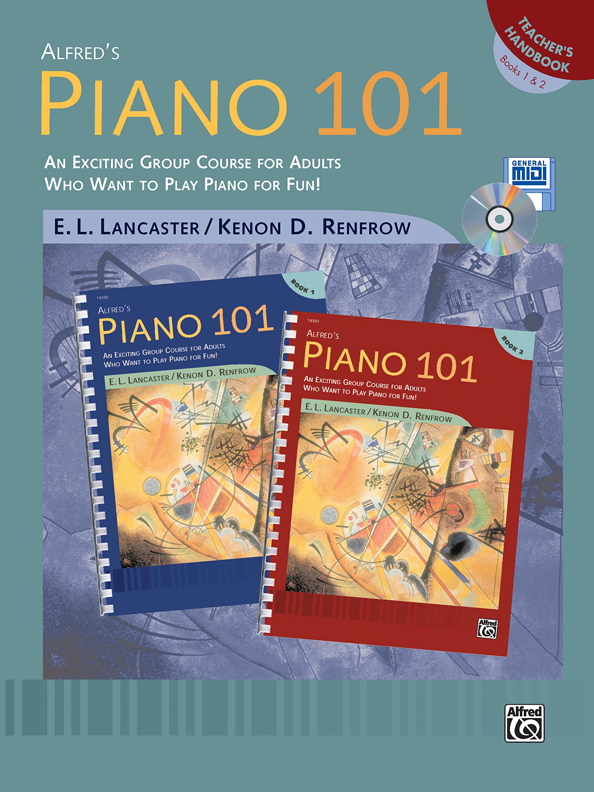 Alfred'S Piano 101 Teacher'S Handbook, Bk 1 & 2: An Exciting Group Course For Adults Who Want To Play Piano For Fun! (Piano 101,,New