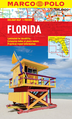 Florida Marco Polo Holiday Map (Marco Polo Holiday Maps),Used