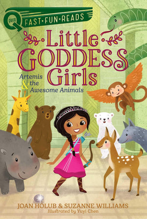 Artemis & the Awesome Animals: A QUIX Book (4) (Little Goddess Girls),Used