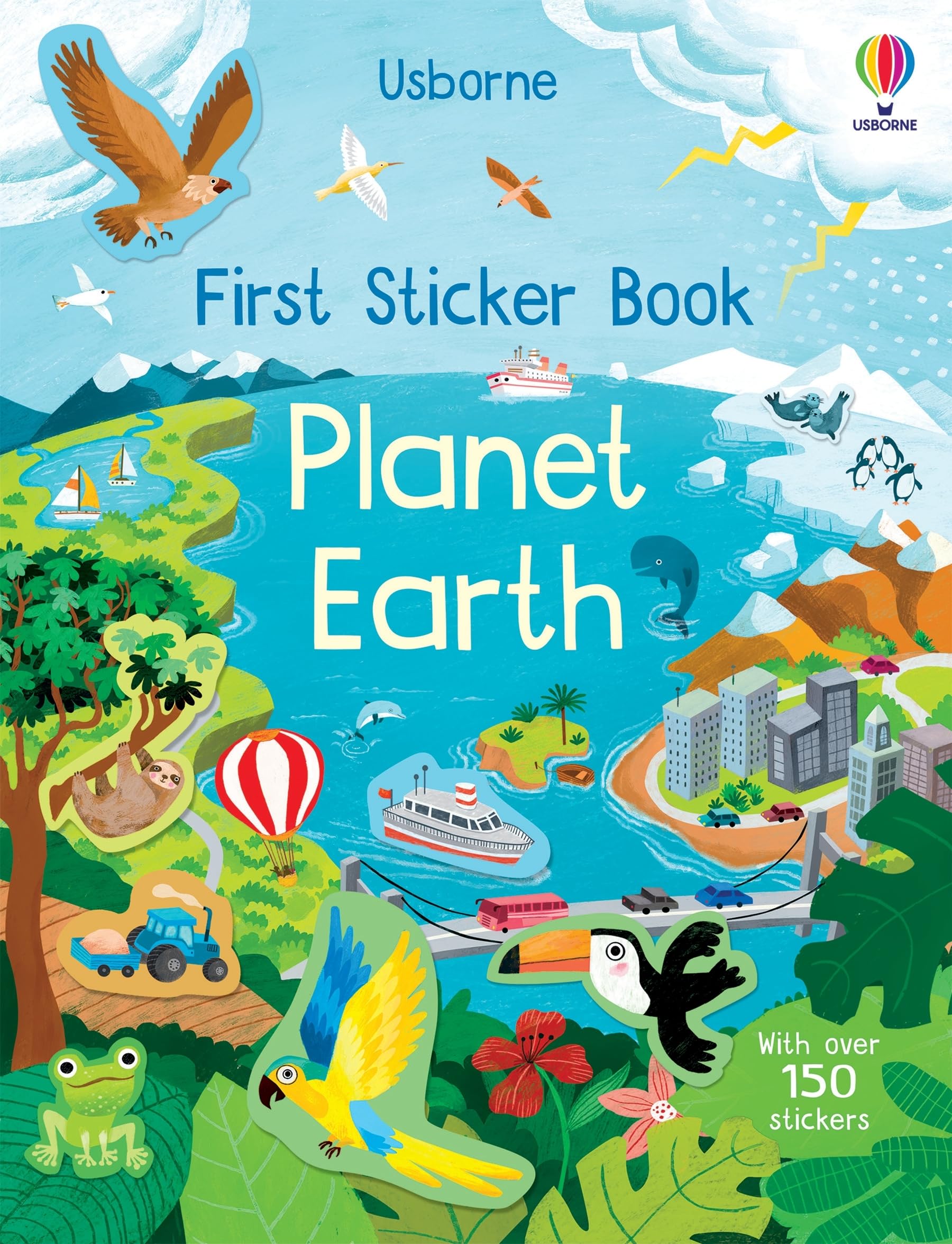 First Sticker Book Planet Earth (First Sticker Books),New