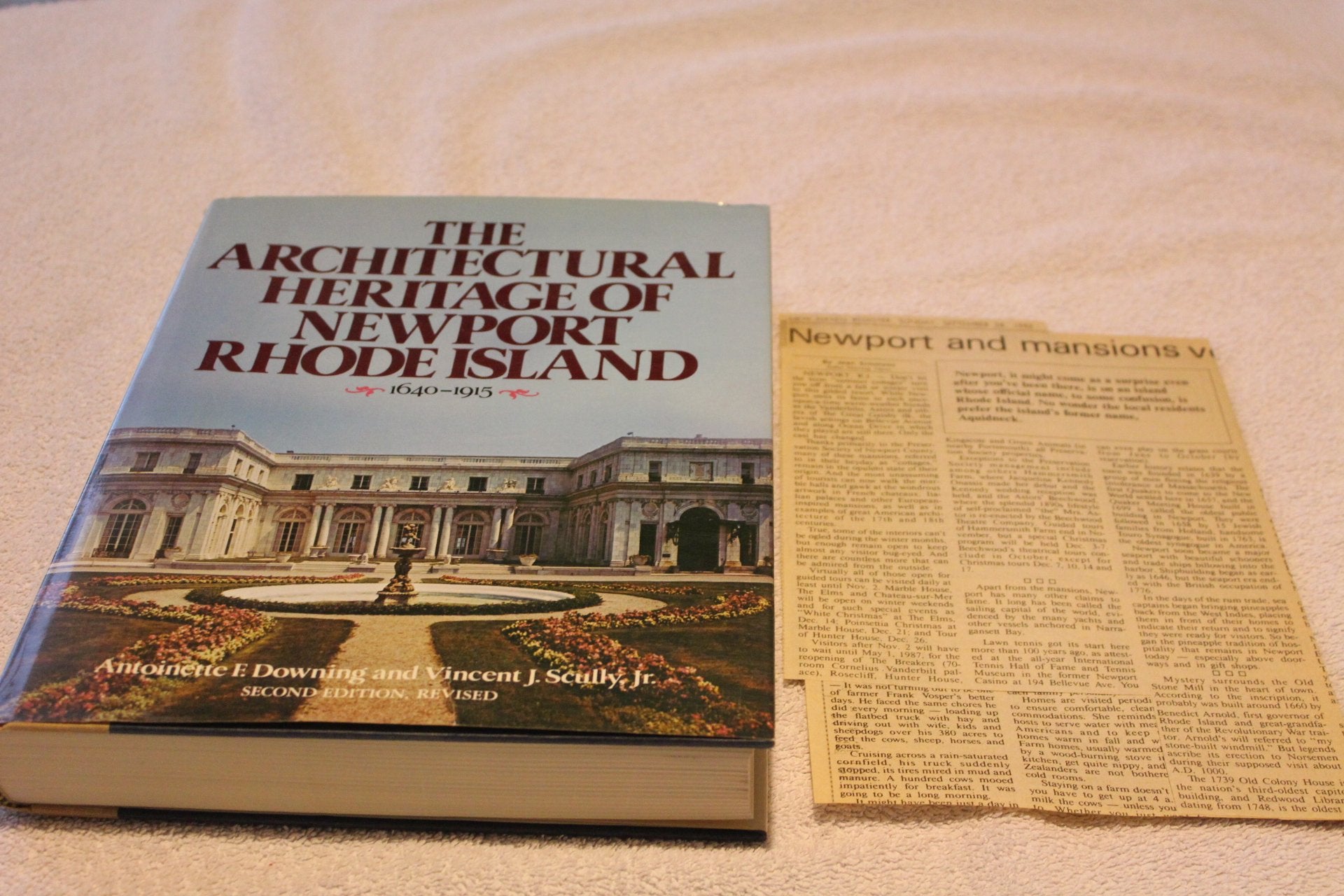 Architectural Heritage Of Newport Rhode Island,Used