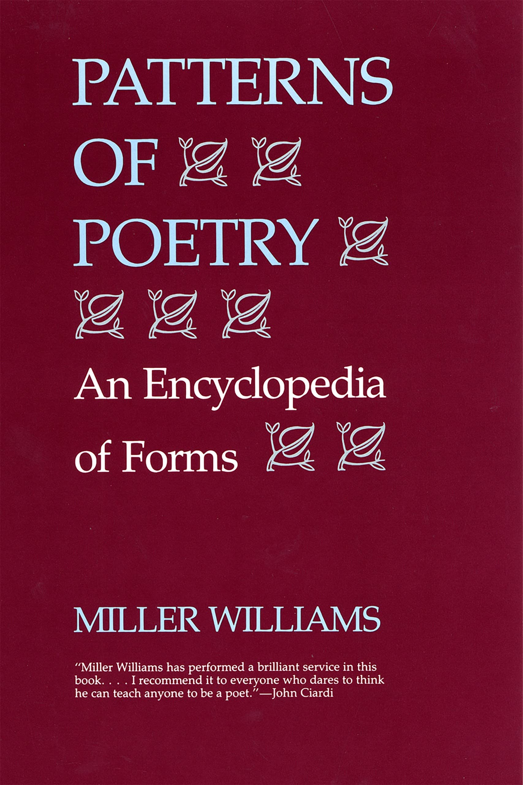 Patterns Of Poetry: An Encyclopedia Of Forms,Used