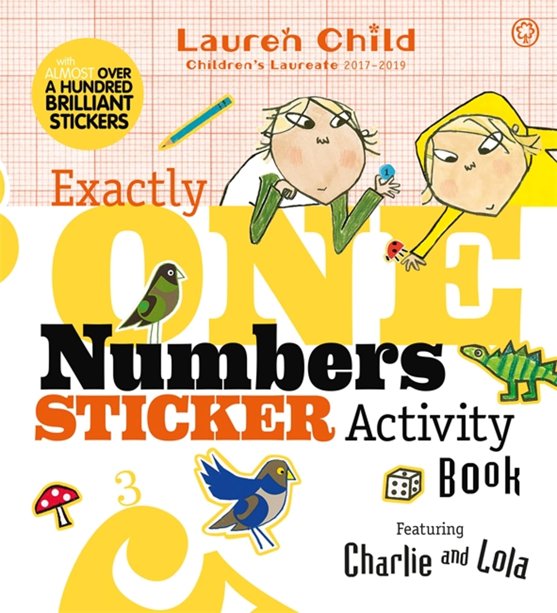 Charlie And Lola: Exactly One Numbers Sticker Activity Book