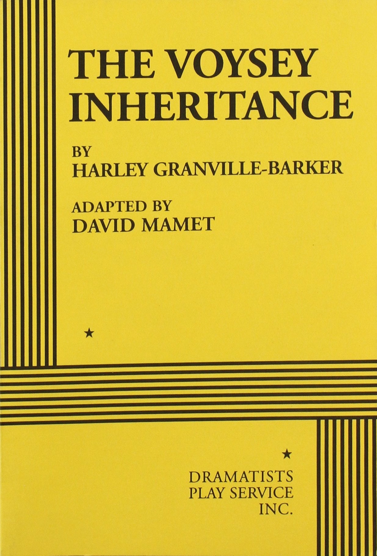 The Voysey Inheritance  Acting Edition,Used